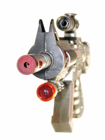 Pistol, a toy for children isolated on white background Foto de stock - Super Valor sin royalties y Suscripción, Código: 400-05291604