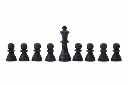 simsearch:400-04775983,k - chess piece isolated on white background advising to strategic behavior Stock Photo - Budget Royalty-Free & Subscription, Code: 400-05291835