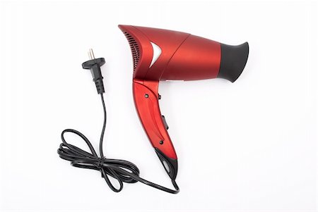 Hair dryer Stock Photo - Budget Royalty-Free & Subscription, Code: 400-05292239