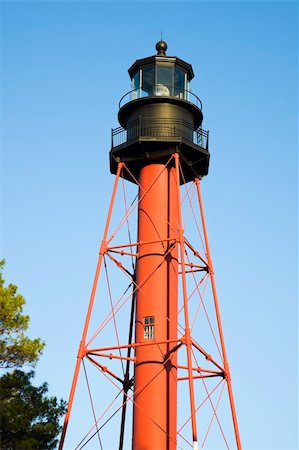 florida lighthouse - Crooked River Lighthouse - Carrabelle, Florida. Stock Photo - Budget Royalty-Free & Subscription, Code: 400-05292376