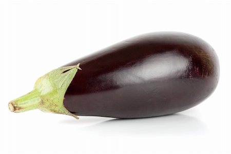 simsearch:400-04393823,k - aubergine isolated on a white background Stockbilder - Microstock & Abonnement, Bildnummer: 400-05292488