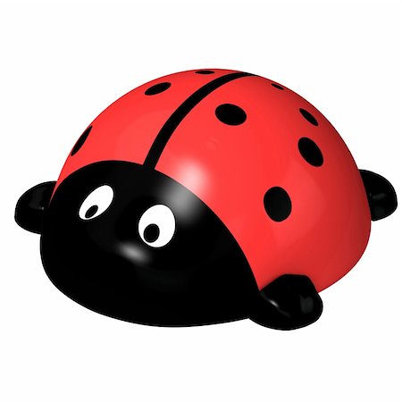 Ladybird 3d rendered Stock Photo - Budget Royalty-Free & Subscription, Code: 400-05292607