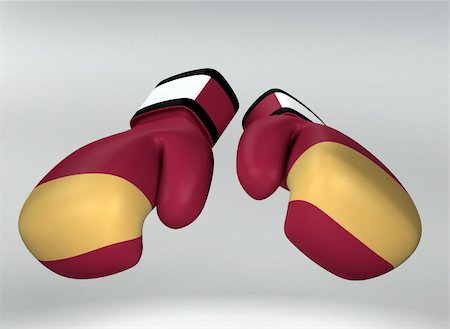 boxing gloves 3d rendered Stock Photo - Budget Royalty-Free & Subscription, Code: 400-05292602