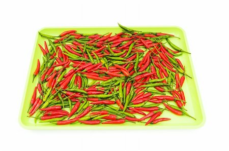 simsearch:400-04288181,k - Hot peppers isolated on the white background Photographie de stock - Aubaine LD & Abonnement, Code: 400-05292721