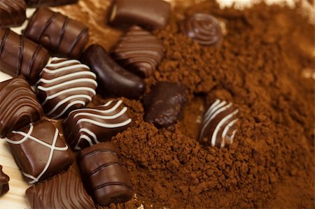 Chocolate Stock Photo - Budget Royalty-Free & Subscription, Code: 400-05292827