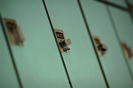 safe lockers - locker's lock Stock Photo - Budget Royalty-Free & Subscription, Code: 400-05292899