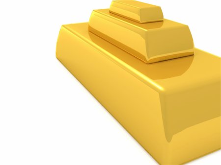 golden pyramid. 3d Stock Photo - Budget Royalty-Free & Subscription, Code: 400-05293752