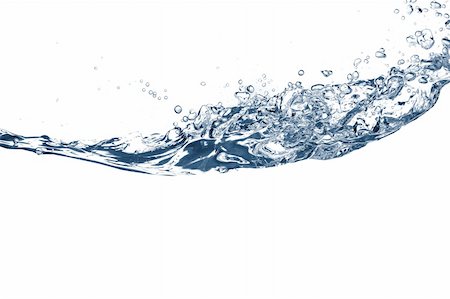 simsearch:400-06479158,k - fresh water with bubbles of air on white background Stock Photo - Budget Royalty-Free & Subscription, Code: 400-05304012