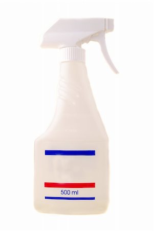 simsearch:400-06922377,k - Bottle with a liquid for clearing of various house surfaces Stock Photo - Budget Royalty-Free & Subscription, Code: 400-05304226
