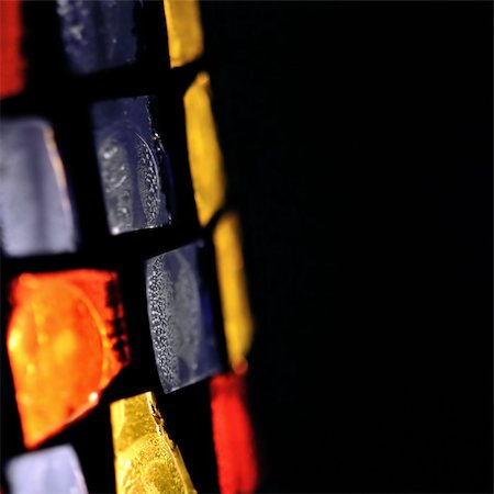 simsearch:400-04737132,k - Colorful stained glass abstract shapes background. Selective focus. Foto de stock - Royalty-Free Super Valor e Assinatura, Número: 400-05304331