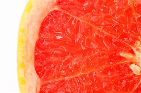 close-up of half grapefruit Stock Photo - Budget Royalty-Free & Subscription, Code: 400-05304515