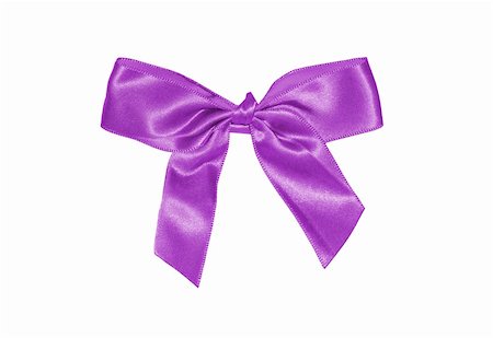 simsearch:400-05919918,k - Pink satin gift bow isolated on white background Foto de stock - Royalty-Free Super Valor e Assinatura, Número: 400-05304760