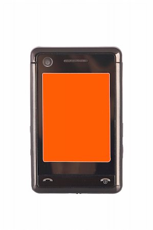 simsearch:400-04354797,k - business, personal touchpad telephone on white background Photographie de stock - Aubaine LD & Abonnement, Code: 400-05305014