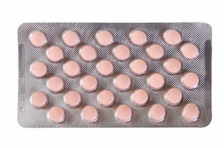 simsearch:400-05135660,k - front view of pink pills, drugs blister Stockbilder - Microstock & Abonnement, Bildnummer: 400-05305038