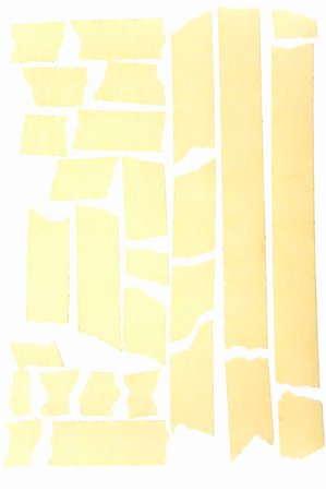 ruban-cache - Old grunge masking tape strips Photographie de stock - Aubaine LD & Abonnement, Code: 400-05305045