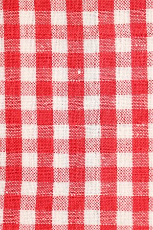 simsearch:400-04799995,k - Red checked dish towel background Stock Photo - Budget Royalty-Free & Subscription, Code: 400-05305267