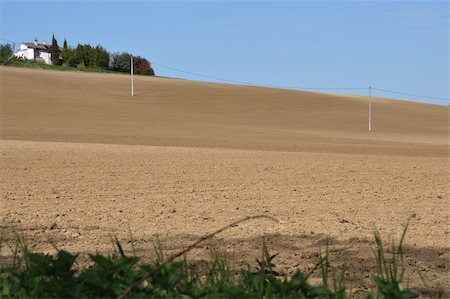 a vast expanse of ploughed fields,ready for the sowing Stock Photo - Budget Royalty-Free & Subscription, Code: 400-05306220