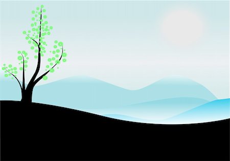 vector tree Stock Photo - Budget Royalty-Free & Subscription, Code: 400-05306277