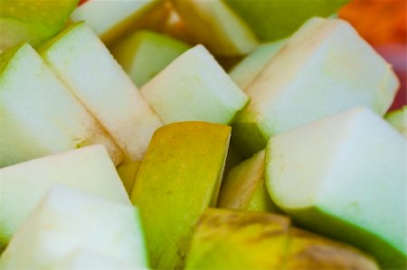 samples supermarket - Granny Smith apple samples on fruit stand at Farmers Market, Barnsdall Park Stock Photo - Budget Royalty-Free & Subscription, Code: 400-05300117