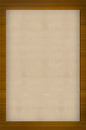 sheet of paper wrinkled - Grandpa's old paper on wooden board Stock Photo - Budget Royalty-Free & Subscription, Code: 400-05300540