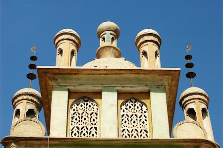 famous landmarks in east asia - Landmarks of famous local Islamic mosque in Sinkiang China Stock Photo - Budget Royalty-Free & Subscription, Code: 400-05300562