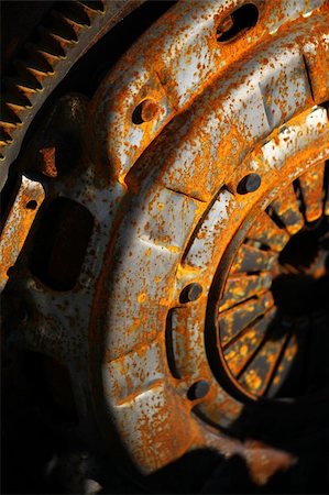 doncero (artist) - Rusty machine part Photographie de stock - Aubaine LD & Abonnement, Code: 400-05301375