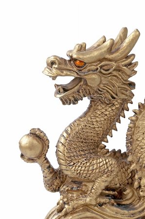 chinese dragon for happiness and luck Photographie de stock - Aubaine LD & Abonnement, Code: 400-05301496