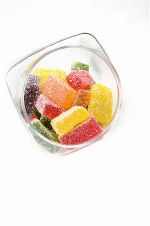 simsearch:400-04781520,k - delicious sweet candies in sugar in a glass jar. white background Photographie de stock - Aubaine LD & Abonnement, Code: 400-05301656