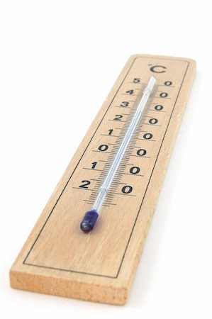 simsearch:400-04789714,k - Its a Thermometer isolated on a white background. Stock Photo - Budget Royalty-Free & Subscription, Code: 400-05301965