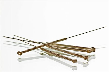 Acupuncture needles Photographie de stock - Aubaine LD & Abonnement, Code: 400-05303293