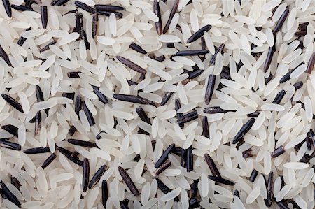simsearch:400-06098966,k - uncooked wild rice mix forming a background pattern Stockbilder - Microstock & Abonnement, Bildnummer: 400-05303390