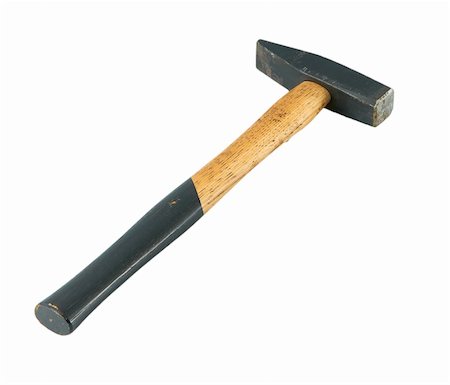 simsearch:400-04053662,k - Claw hammer isolated on a white background Stock Photo - Budget Royalty-Free & Subscription, Code: 400-05303805
