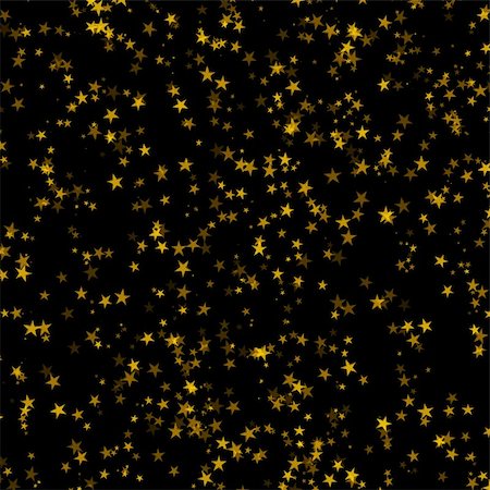 simsearch:400-05314491,k - Gold background from bright stars Photographie de stock - Aubaine LD & Abonnement, Code: 400-05314491