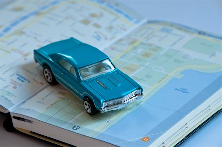 Road trip planning Stock Photo - Budget Royalty-Free & Subscription, Code: 400-05314644
