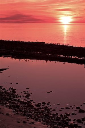 Ship wreck at sunset - Pictured Rocks National Lakeshore Foto de stock - Super Valor sin royalties y Suscripción, Código: 400-05315169