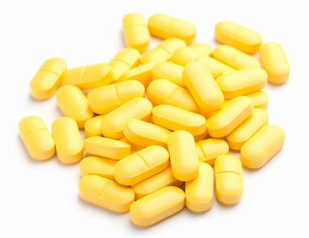 Medicinal pills piled up a bunch of closeup Stock Photo - Budget Royalty-Free & Subscription, Code: 400-05317098