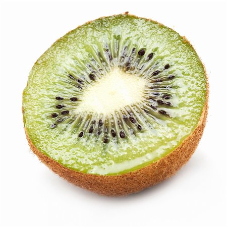 simsearch:400-05181484,k - Juicy kiwi on white background Stockbilder - Microstock & Abonnement, Bildnummer: 400-05318115