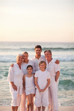 Portrait of a happy family Stock Photo - Budget Royalty-Free & Subscription, Code: 400-05318587