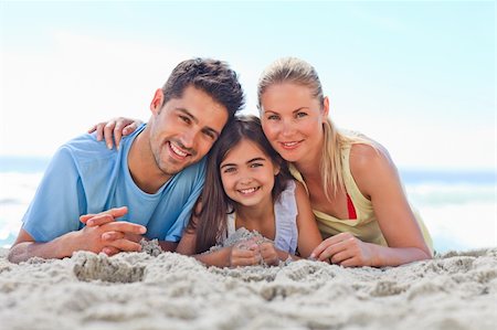 Little girl with her parents Stock Photo - Budget Royalty-Free & Subscription, Code: 400-05318860