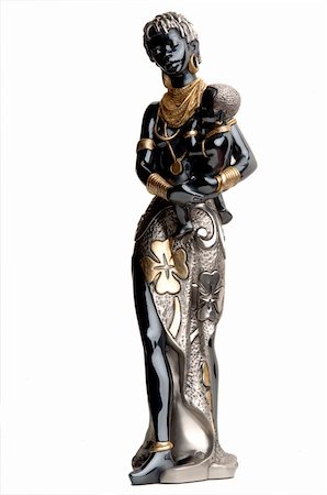 simsearch:400-05333347,k - statue of an African woman with a child Stock Photo - Budget Royalty-Free & Subscription, Code: 400-05319645