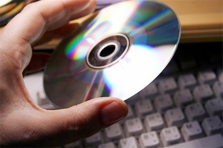 dvd - hand hold CD Stock Photo - Budget Royalty-Free & Subscription, Code: 400-05319958
