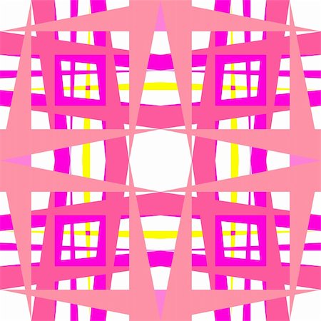 simsearch:400-08674526,k - abstract geometric pink shapes, vector art illustration Stock Photo - Budget Royalty-Free & Subscription, Code: 400-05310060