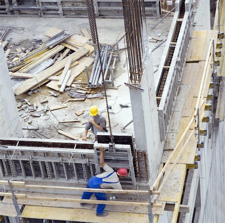 simsearch:400-05683787,k - Construction workers on the building site Stock Photo - Budget Royalty-Free & Subscription, Code: 400-05310652