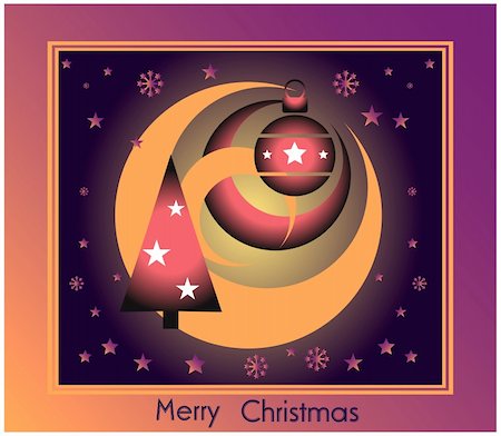 simsearch:400-05117036,k - Christmas card design series Foto de stock - Super Valor sin royalties y Suscripción, Código: 400-05311623