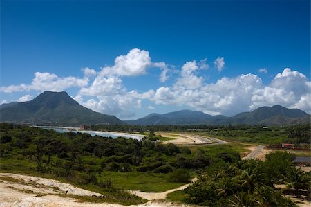 Playa El Tirano and Guayamuri Mountain, Venezuela, Isla Margaritha Stock Photo - Budget Royalty-Free & Subscription, Code: 400-05311674