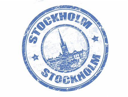riddarholmen - Grunge rubber stamp with Riddarholmen church shape and the name of Stockholm the capital of Sweden written inside Foto de stock - Super Valor sin royalties y Suscripción, Código: 400-05312738