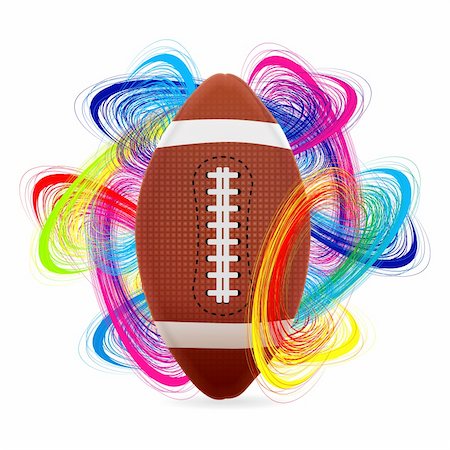 simsearch:400-06083555,k - American football ball as the concept of an international tournament Stockbilder - Microstock & Abonnement, Bildnummer: 400-05313749