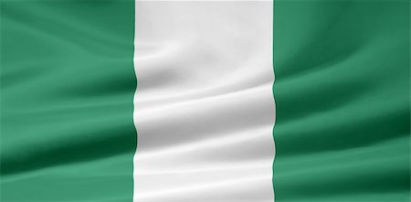 simsearch:400-04348687,k - High resolution flag of Nigeria Photographie de stock - Aubaine LD & Abonnement, Code: 400-05324130