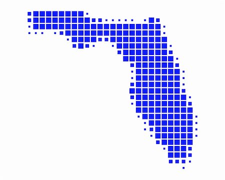 florida state - Map of Florida Stock Photo - Budget Royalty-Free & Subscription, Code: 400-05324155