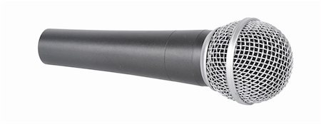 ruslan5838 (artist) - Picture of concerto microphone on a white background Stock Photo - Budget Royalty-Free & Subscription, Code: 400-05324576